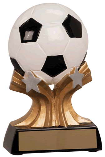 resin soccer trophy custom sport awards