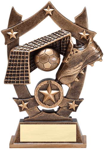 resin soccer trophy custom sport awards