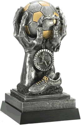 resin soccer trophy custom sport awards