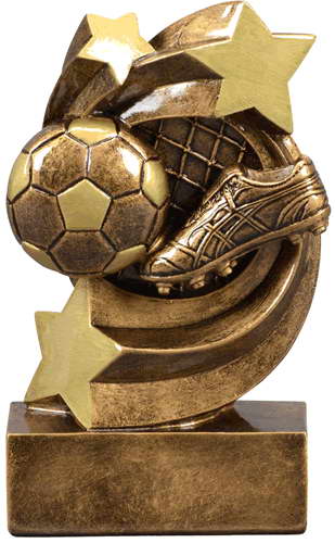 resin soccer trophy custom sport awards
