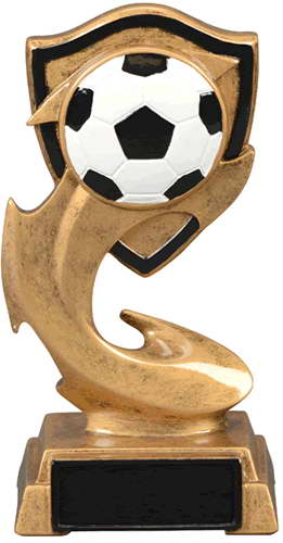 resin soccer trophy custom sport awards