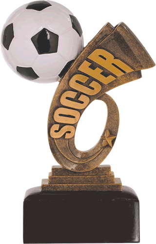 resin soccer trophy custom sport awards