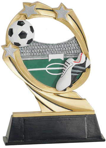 resin soccer trophy custom sport awards