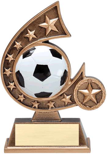 resin soccer trophy custom sport awards