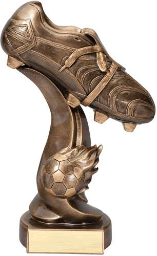 resin soccer trophy custom sport awards