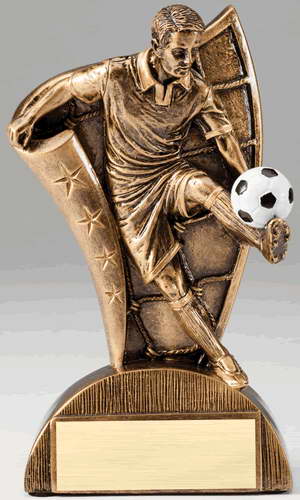 resin soccer trophy custom sport awards