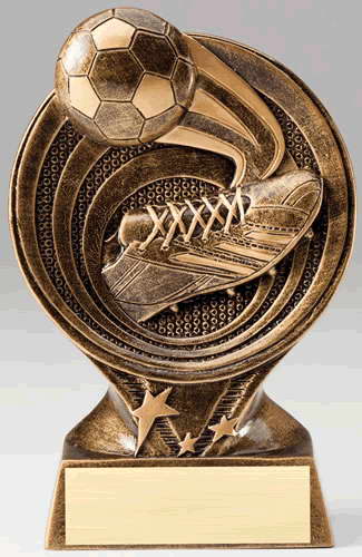 resin soccer trophy custom sport awards