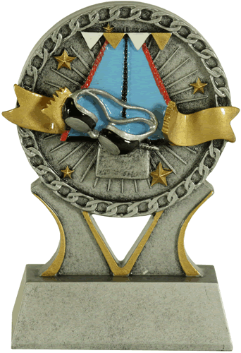 resin swimming trophy custom sport awards