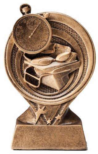 resin swimming trophy custom sport awards