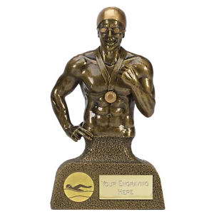 resin swimming trophy custom sport awards