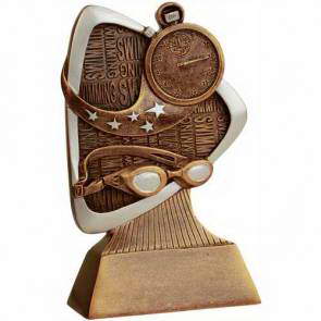 resin swimming trophy custom sport awards