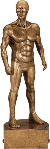 resin swimming trophy custom sport awards