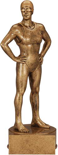 resin swimming trophy custom sport awards