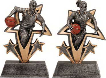 resin basketball trophy custom sport awards