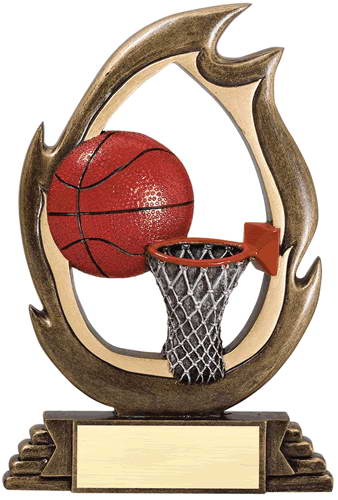 resin basketball trophy custom sport awards