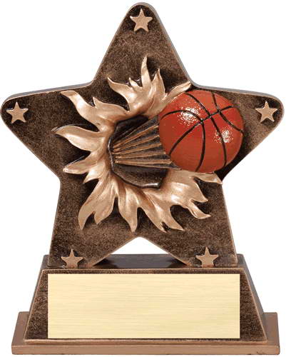 resin basketball trophy custom sport awards