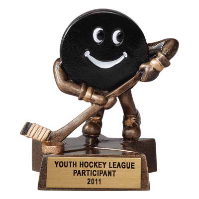 resin hockey trophy custom sport awards