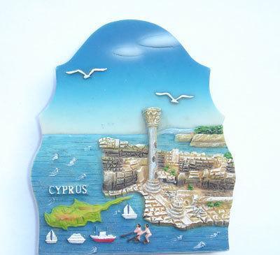 custom souvenir resin fridge magnet
