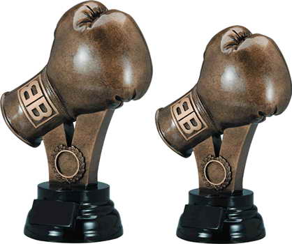 custom resin boxing souvenir sport trophy
