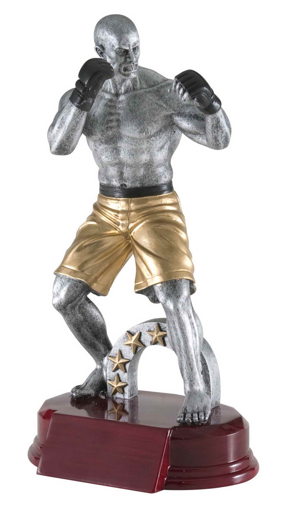 custom resin boxing souvenir sport trophy