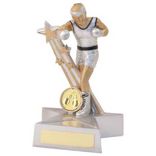 custom resin boxing souvenir sport trophy