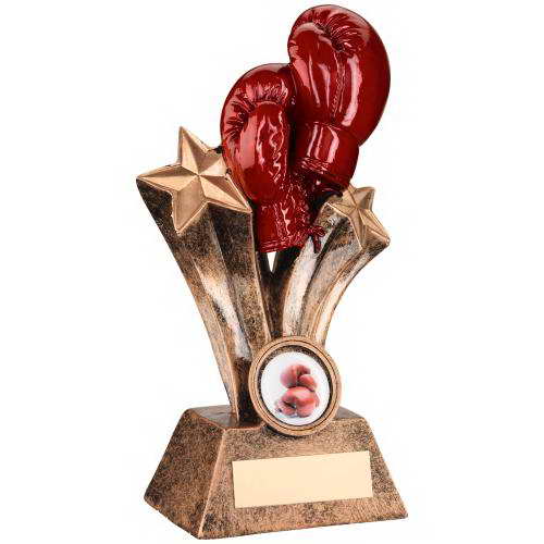 custom resin boxing souvenir sport trophy