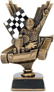 custom resin racing souvenir sport trophy