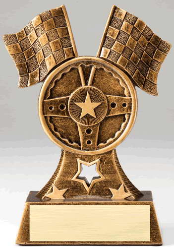 custom resin racing souvenir sport trophy
