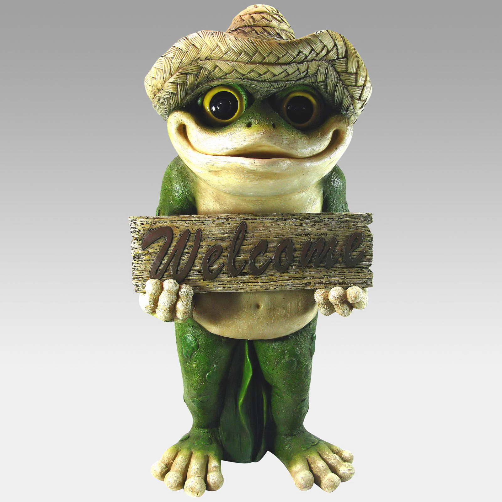custom souvenir resin frog statue garden decoration
