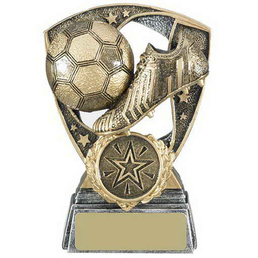 custom resin soccer trophy sport award