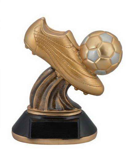custom resin soccer trophy sport award