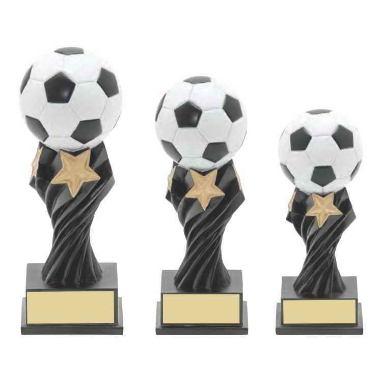 custom resin soccer trophy sport award