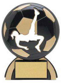 custom resin soccer trophy sport award