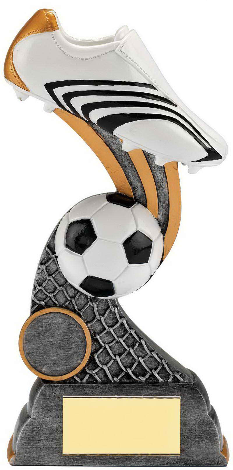 custom resin soccer trophy sport award