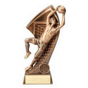 custom resin soccer trophy sport award