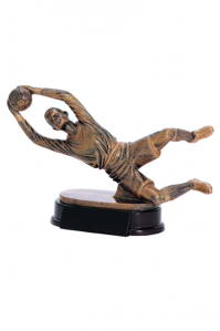 custom resin soccer trophy sport award