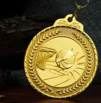 custom sport metal basketball medals