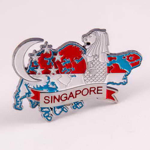 custom metal fridge magnet