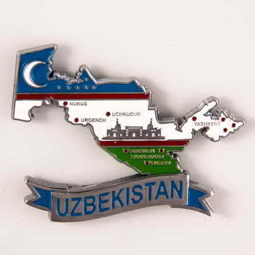 custom metal fridge magnet