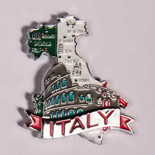 custom metal fridge magnet