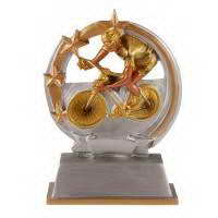 custom resin cycling sport trophy award