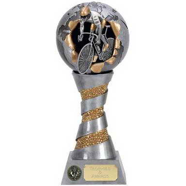 custom resin cycling sport trophy award