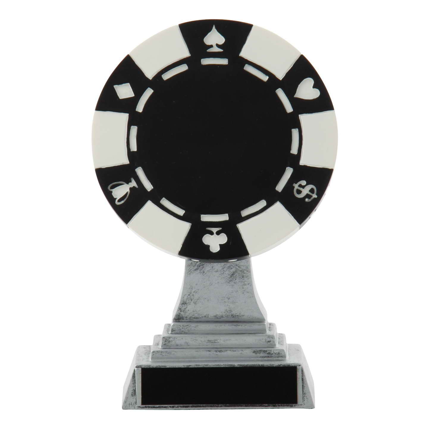 custom resin poker sport trophy award