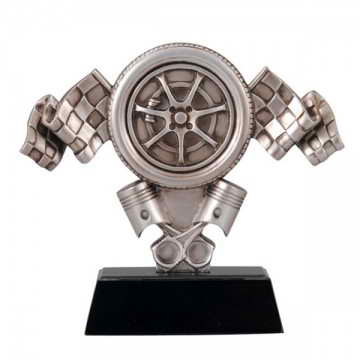 custom resin racing sport trophy award