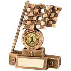 custom resin racing sport trophy award