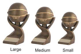 custom resin racing sport trophy award