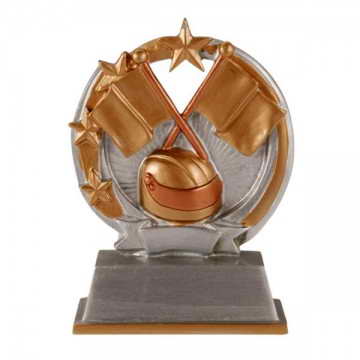 custom resin racing sport trophy award