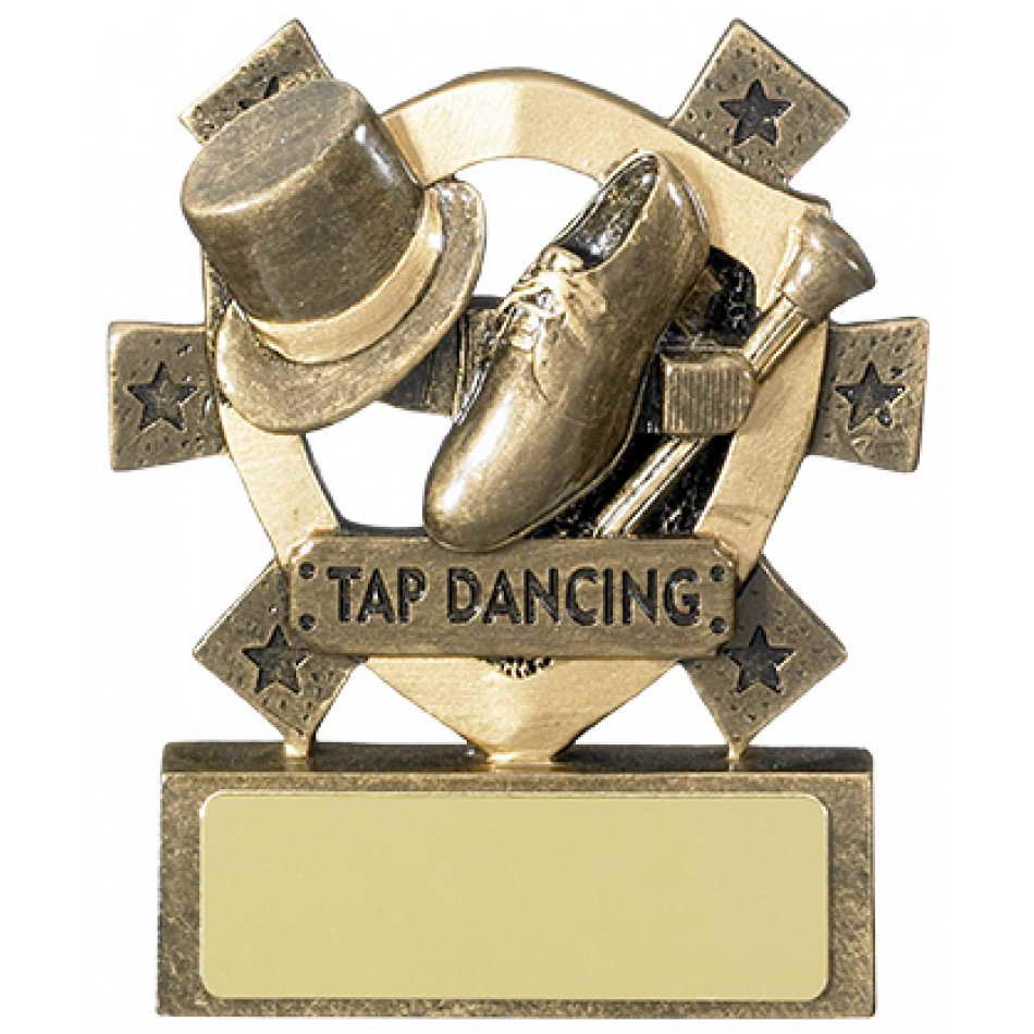 custom resin dancing sport trophy