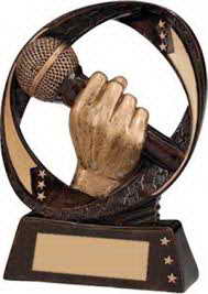 custom resin music trophy award souvenir gift