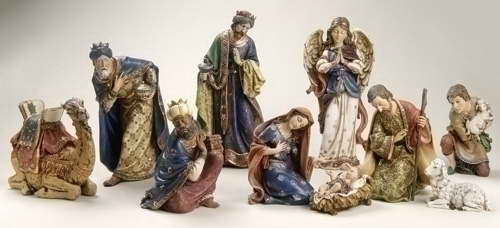 custom resin religion statue set souvenir gift